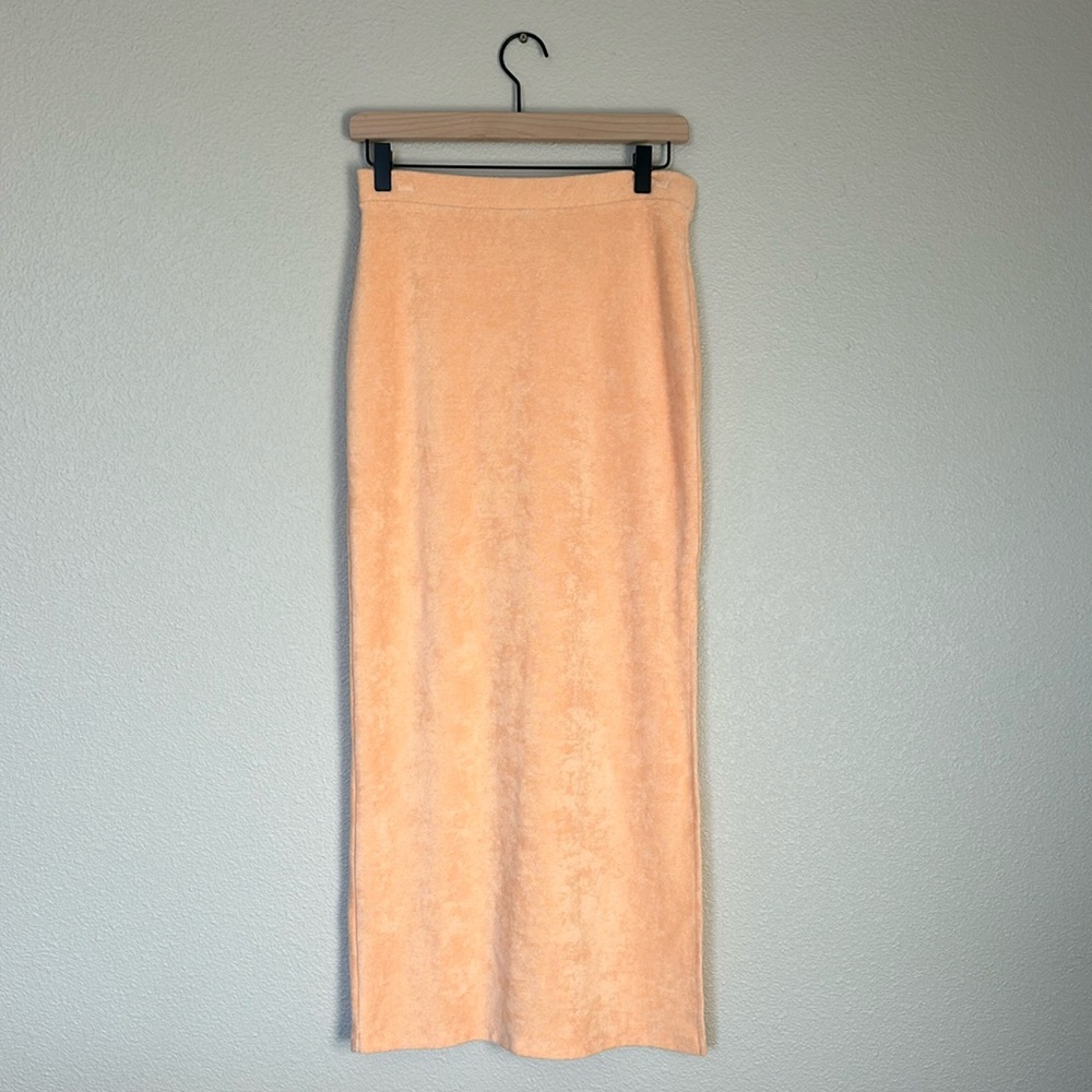 Fitted Terry Cloth skirt